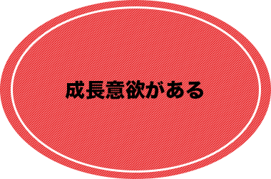 成長意欲がある